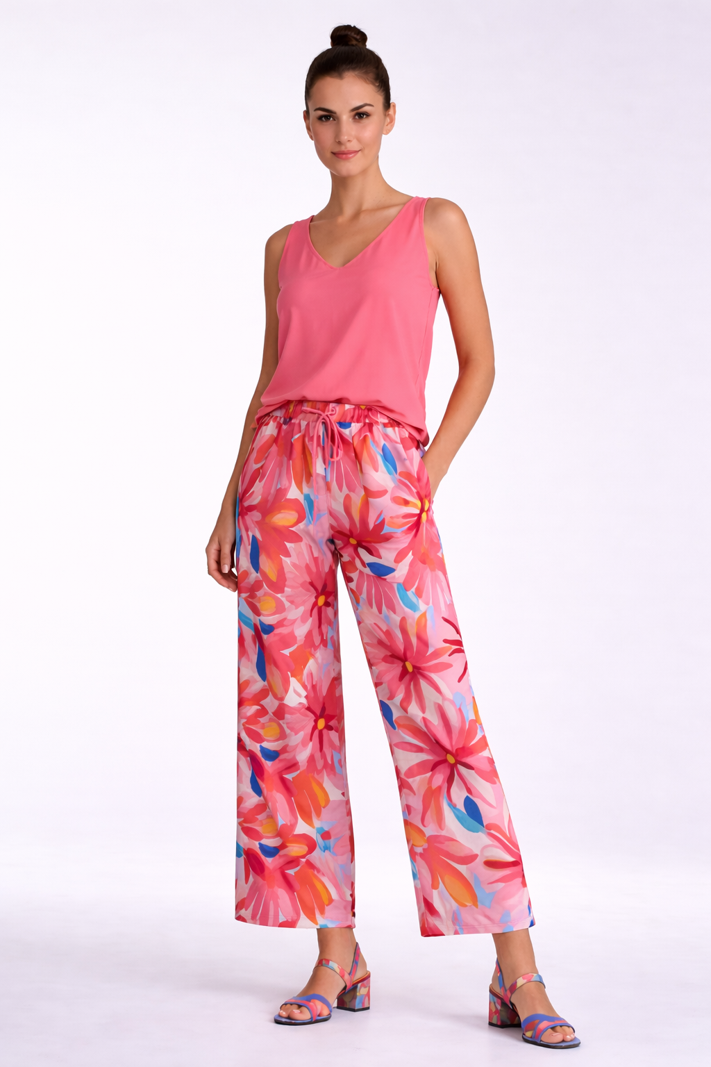 Carreli® Tencel Palazzo – in Flora Pop