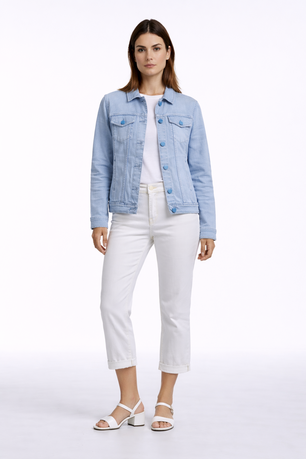 Sky Stretch Denim Jacket – Classic Fit | Carreli Jeans®