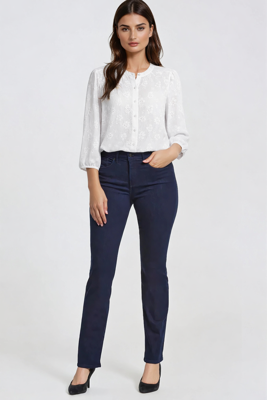 Rinse Wash Premium Denim Straight Leg | Carreli Jeans®