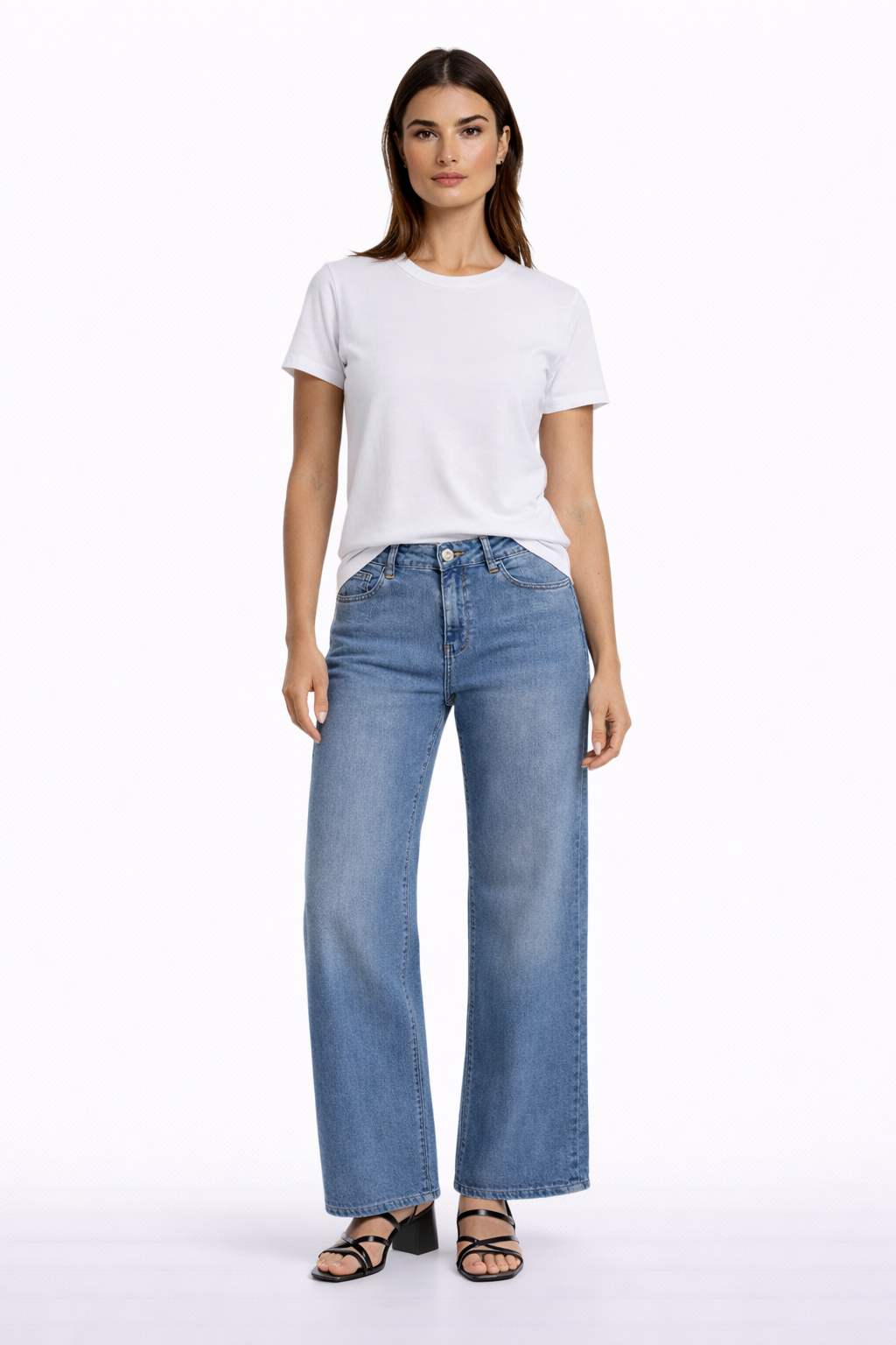 Bleach Wash Premium Denim Boot-Cut | Carreli Jeans®