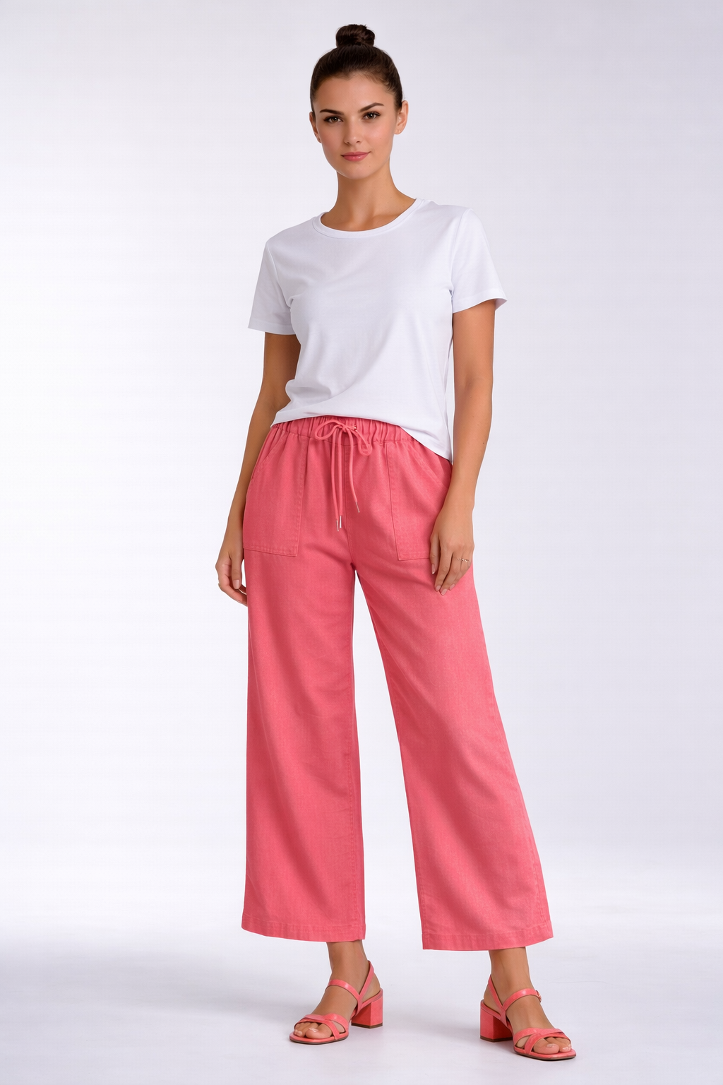 Carreli® Tencel Palazzo – in Calypso Coral