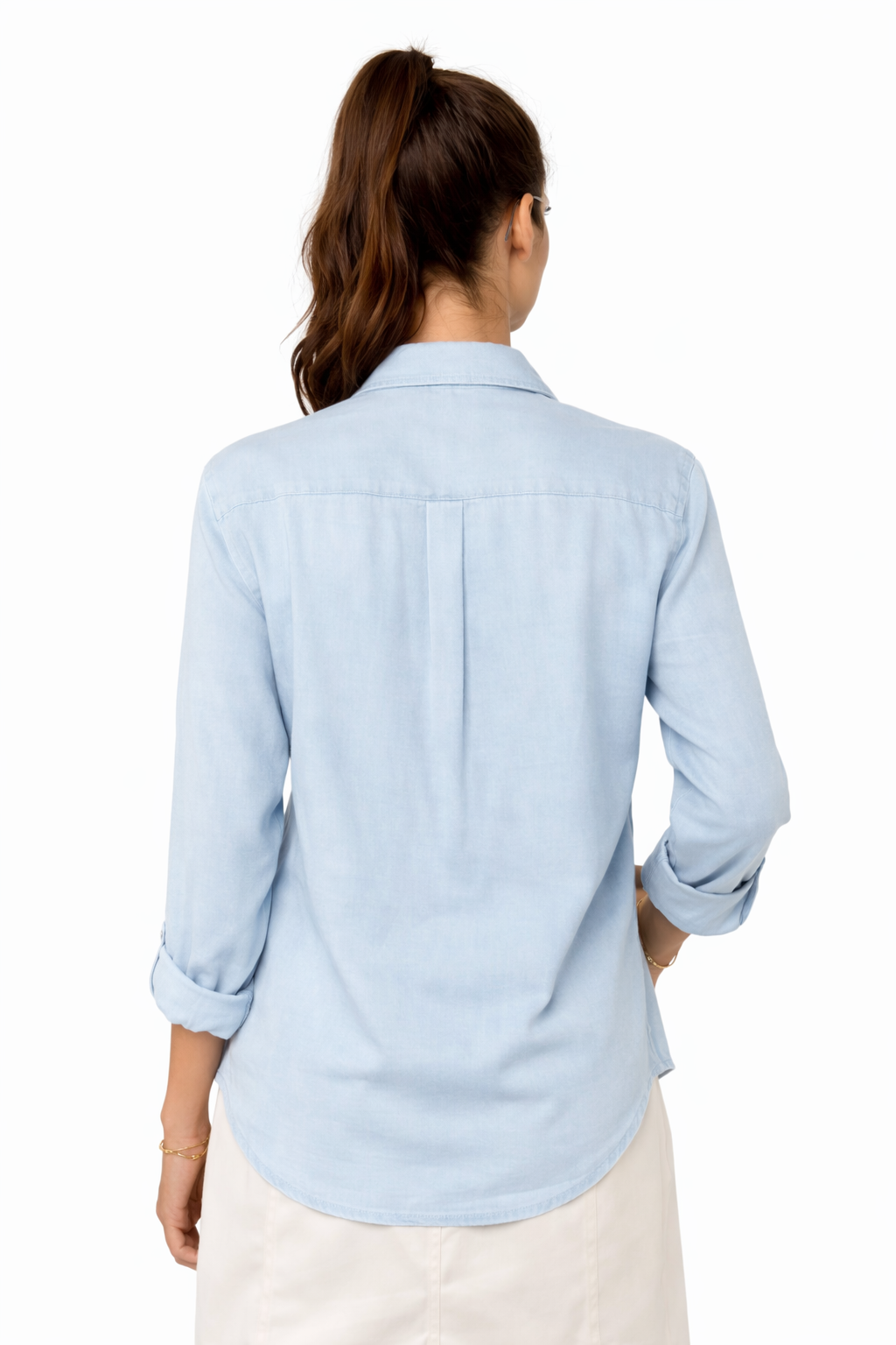 Carreli® Tencel Shirt – in Bleach Denim