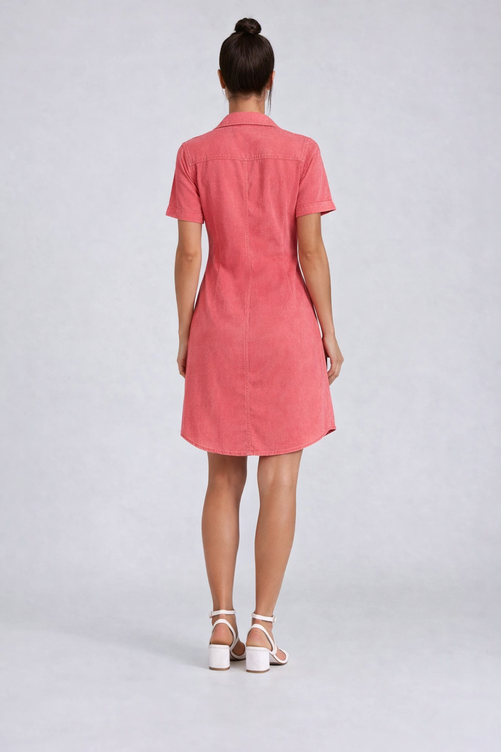 Carreli® Tencel Midi Dress – in Calypso Coral