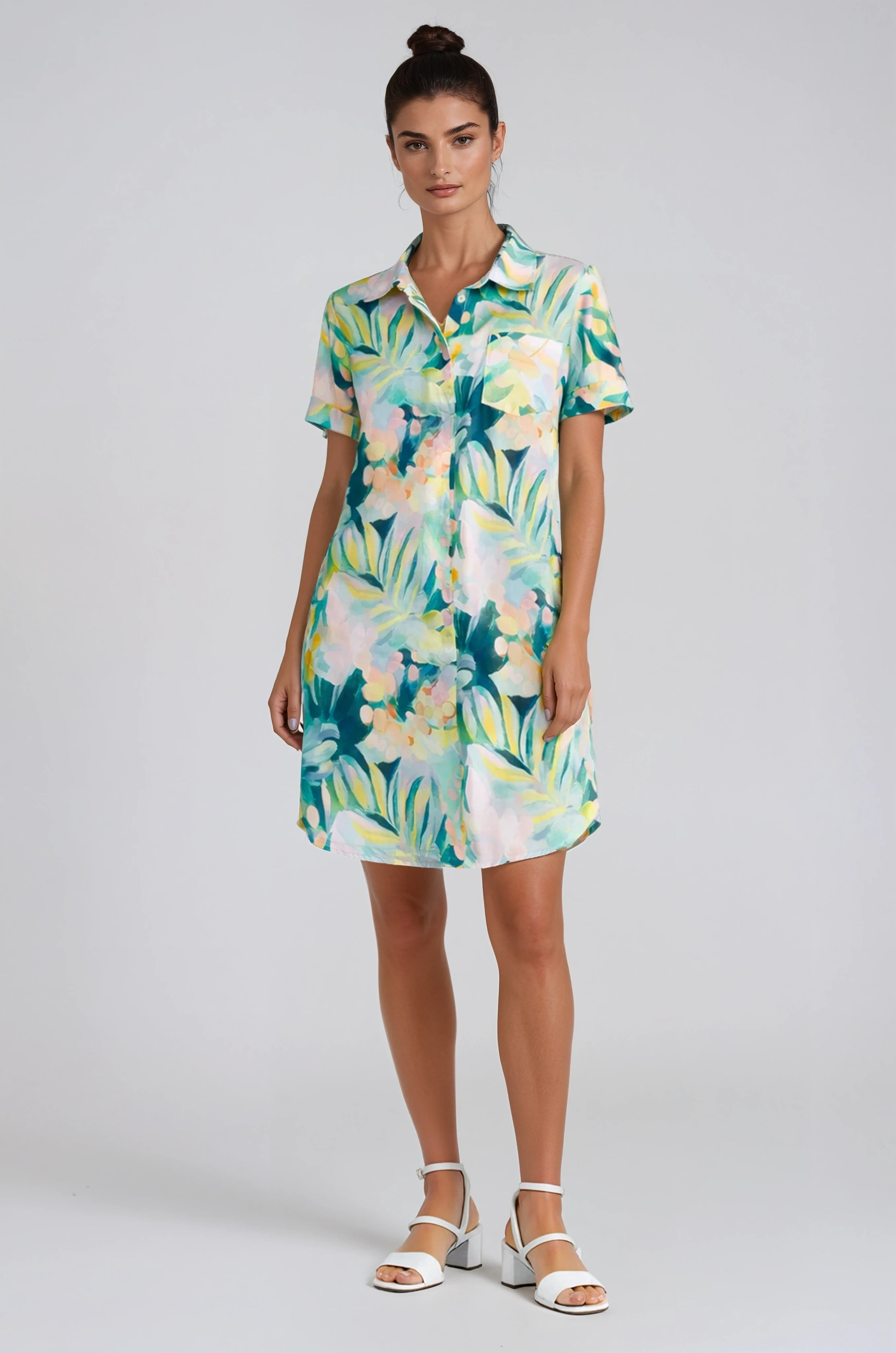 Carreli® Tencel Midi Dress – in Jungle Fever