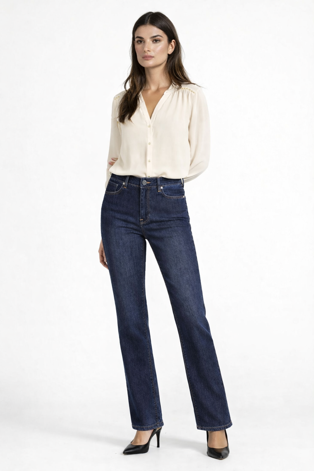 Blasted Rinse Wash Premium Denim Boot-Cut | Carreli Jeans®