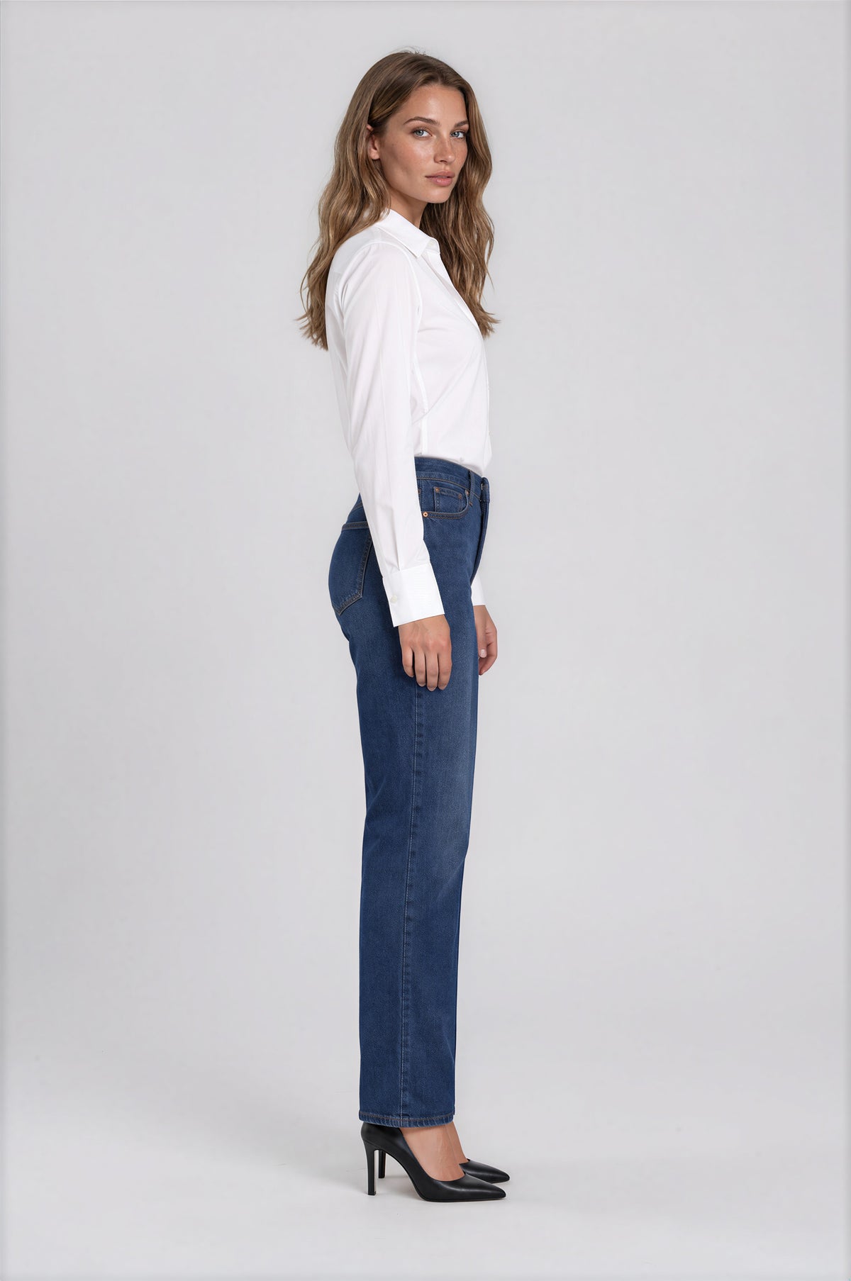 Premium Stone Denim Straight Leg | Carreli Jeans®