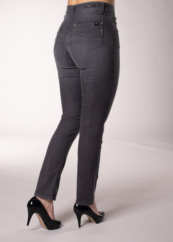 Carreli Jeans® | Angela Fit Straight Leg in Grey Wash