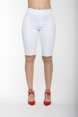 Carreli Jeans® | Angela Pull-On Bermuda in White