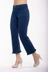 Carreli Jeans® | Angela Fit 5 Pocket Wide Leg in Navy Color
