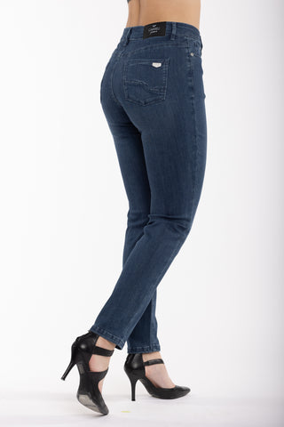 Angela Premium Skinny Jeans in Stone Wash