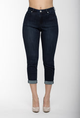 Carreli Jeans® | Premium Angela Fit Boyfriend fit in Blasted Rinse Wash