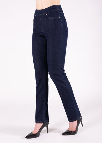 Carreli Jeans®  Angela Fit Capri In Black Wash